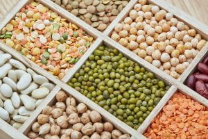 Various kinds of legumes
